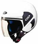 Studds White Open Face Helmets - L