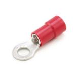 RT SENSE -Ring Insulated Wire Crimp Terminal Connectors Cable Ends Eyelets E-Copper Wire Lug Battery (cable Size 1.5 sqmm) (Ring dia: 4.2 mm) (Color-Red) Pack of 500