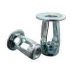 RELY (Pcs-25) M6x16 mm Short Jack Nuts Jack Nuts Petal Nuts Expansion Nut Thins Fixings Dowels with Screws Assembly for Hollow Wall Iron Skin Line Use in Thin Soft Wall