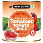 Urban Platter Whole Peeled Tomatoes in Tomato Juice, 2.5 Kg [1.6 Kg Drained Weight]