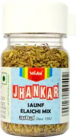 MILAN JHANKAR Saunf Elaichi Mix Mukhwas 50 g (Pack of 5)