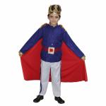 Kaku Fancy Dresses Prince Charming Costume For Boys | Fairytale Prince Dress For Kids - Blue, 5-6 Years