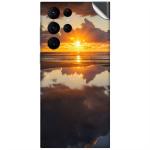 GADGETSWRAP Printed Vinyl Skin Sticker for Samsung Galaxy S22 Ultra - sunrise at san francisco