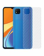 GADGETRONICS Redmi Poco C3 Transparent Plastic Scratch Resistant and Anti Fingerprint Back Screen Guard Sticker