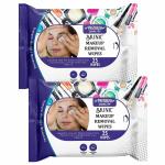 Skinic Makeup Remover Wipes | Alcohol Free | Chemical Free (25 Pulls) PACK OF 2