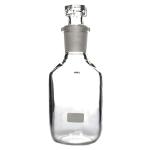 ABGIL Borosilicate Glass Reagent Bottle Narrow Mouth With Inter Changeable Stopper - Capacity 10000ml