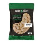 nutndiet Fresh Crunchy Premium Cashews 200g, W240 Grade Big Size Quality Cashew Nuts (kaju 200gm W240)