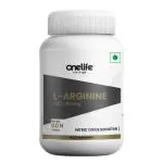 Onelife L-Arginine Nitric Oxide Booster Supplement 60 Tablets