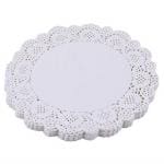 Sakoraware Paper Lace Doilies (200 Pcs, 4.5 Inch Each) Coasters Placemats Cake Decoration