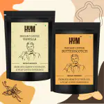 HUM Vanilla and Butterscotch Instant Coffee | 100g | Pack of 2