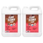 FLISKO Floor Cleaner pink 10Liter Natural Disinfectant for Floor cleaner Mops | Chlorine-free Disinfectant Liquid | Eco-friendly All-Surface Cleaner