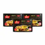 Chokhi Dhani Foods Ready To Eat Dal Bati Churma Combo Meal 500 gm