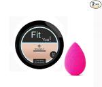 MISS DOLL Compact Powder for Oily Face Facial Powder Skin Lightening Foundation Beauty Blender