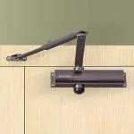 Plantex Premium Automatic Door Closer for Wooden Door Adjustable Size 3 Spring Hydraulic Auto Door Closer for Home Office Hotel for Wide 180 Degree Opening (ISO 9001 Certified) (Capasity 55 kg,Brown)