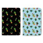 FACTOR NOTES (FN1034) Cactus Dot Grid 90 GSM B6 112 Pages Journal Diary Notebook (pack of 2)