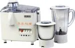 Usha Jmg 3345 Juicer Mixer Grinder With 2 Jars, White