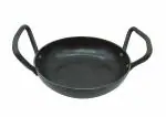 Trilonium BushCraft Series Wrought Iron Skillet | Fry Pan 20 cm (Induction Compatible)