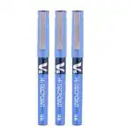 Pilot V5 Liquid Ink Roller Ball Pen -Blue(Pack of 3), (9000014710)
