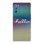 Mudshi Designer Skin Sticker Compatible for Samsung Galaxy A03S (Perfect fit and specially designed) (Product Code : NDE-8992)