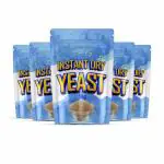 Pack of 5 Instant Dry Yeast Powder 10gm each for kulchas, Pizza & Breads making Yeast Powder