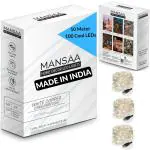 MANSAA M6 USB LED String Light | 10 Meter 100 LEDs | White Color | USB Operated | Home Decor LED Light | Pack of 3