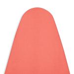 Encasa Homes Ironing Board Cover with 4mm Extra Thick Felt Pad for Steam Press - Coral - (Fits Standard Wide Boards of 125 x 46 cm) Heat Reflective, Protective, Scorch Resistant