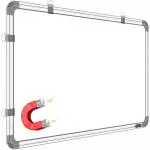 SRIRATNA Magnetic 2x2 feet Magnetic Whiteboard, Dry Erase Premium Melamine Magnetic Whiteboard for Home (60 X 60 Centimeters, Pack of 1 item) Whiteboards (White)