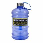 Vector X Thirst Burst Gym Gallon Bottle (2.5 Litre, Extra Large)Leak Proof Gallon 2500 ml 2200 ml Shaker (Pack of 1, Blue, Plastic)