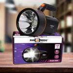 Pick Ur Needs Emergency Search Torch Light 120W With Lithium Battery High Long Range (Range 2 Km.) Torch (Black, 28 cm, Rechargeable)