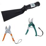Utkarsh 3 Inch Khurpi, Garden Pruner Cutters & Anvil Roll Cut Secateurs| Khurpi Gardening Tools for Soil Digging | Plant Cutters for Home Garden | Heavy Duty Gardening Tool Cutters - Pack of 3 Tools