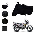 Riderscart Waterproof Two Wheeler Body Cover with Storage Bag for Mahindra Centuro Disc Brake (Black)