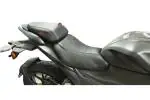 Mahabir Faux Leather Black Seat Cover For Gixxer Sf