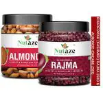 Nutaze Combo Pack Of Premium Almonds 250g & Bhaderwah Rajma 250g| 100% Natural & Healthy