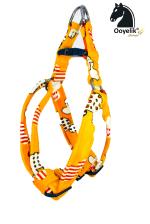 Ooyelik Soft Cushion Harness Yellow Teddy Extra Large Size for Dogs & Cats