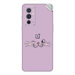 GADGETSWRAP Printed Vinyl Skin Sticker for Oneplus 9RT (5G) - meow-expressions