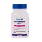 Healthvit Resveratrol Plus with Green Tea, Grape Seed Complex | 60 Capsules