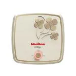 Khaitan Coral 10L Square Storage Water Heater|5 Star Rated Geyser|Fitted with Incoloy heating element for longer life| Glasslined Tank| Wall Mounting| 2-Yr Warranty | White