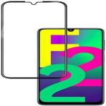 SM Styles Edge To Edge Tempered Glass for Samsung Galaxy F22 (Pack of 1)