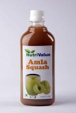 Nutri Value Amla Squash Sharbat Healthy Drink 500 ml Pack of 3