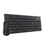 Zeb-Companion 105 Keyboard and Mouse Sets with Nano Receiver with 106 Keys and and 3 DPI and has Power Saving Mode.