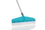 Proclean SMART EVA Floor Wiper | Squeegees Floor Wiper with Telescopic Stainless Steel Pipe | Pipe Length 44 Inch | Wiper Size: 16 Inch | Color: Sea Green | G201
