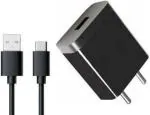 Webilla Wall Charger Accessory Combo For Samsung Galaxy M31 (Black)