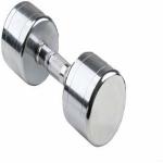 SBR Sports ''Best Quality (3KG*1) Single Piece Steel Dumbbell Fixed Weight Dumbbell (3 kg) Fixed Weight Dumbbell (3 kg)