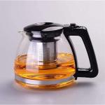 ISHWA HOME & KITCHEN Home Clear Glass Teapot With Removable Tea Infuser For Blooming And Loose Leaf Tea Pot And Tea Strainer 1000ml 2000ml Tea Cup