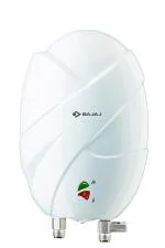 Bajaj Flora Instant 3 Litre Vertical Water Heater, White, 4.5KW wall mounting
