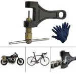 Inditrust Heavy duty 420-530mm Chain Breaker tool Chain cutter tool WITH GLOVES chain puller Single Sided Speciality