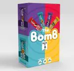 The BomB Double Decker Chocolate mint Protein Bar with exquisite dessert Taste, With 21g Protein, No Added Sugar, Gluten Free and Natural Ingredients Pack Of 6 (50gx6)