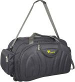 FEDRA Black Polyester Strolley Duffel Bag - 60 L
