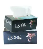 Liora 2-Ply Facial Tissue 180 Pulls Per Box (Pack of 2)
