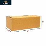 Boxzie 3 Ply 8x5x3 Inch {Pack of 100 Boxes} Corrugated Brown Packaging Box